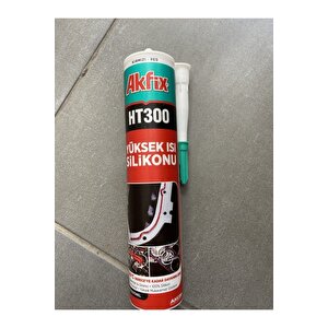 Akfi̇x Yüksek Isi Si̇li̇konu Kirmizi 280 Ml