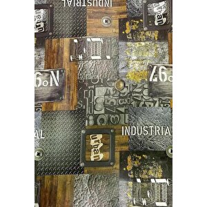Desenli Kendinden Kendinden Yapışkanlı Kaplama Folyosu 45 Cm X 2 Mt Dsn0027-2