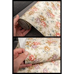 Desenli Kendinden Kendinden Yapışkanlı Kaplama Folyosu 45 Cm X 1 Mt Elf136