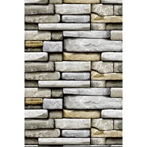 Desenli Kendinden Kendinden Yapışkanlı Kaplama Folyosu 45 Cm X 1 Mt Elf130