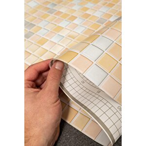 Desenli Kendinden Kendinden Yapışkanlı Kaplama Folyosu 45 Cm X 1 Mt Elf043