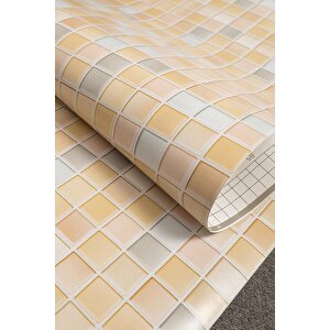 Desenli Kendinden Kendinden Yapışkanlı Kaplama Folyosu 45 Cm X 1 Mt Elf043