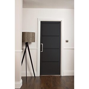 Mat Siyah Yapışkanlı Kaplama Folyosu 61 Cm  X 4 Mt