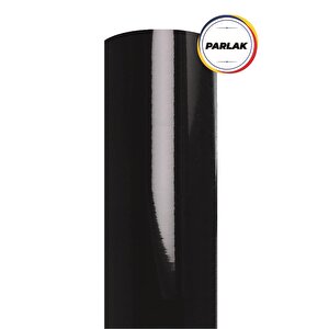 Parlak Siyah Kendinden Yapışkanlı Kaplama Folyosu 122 Cm X 9 Mt