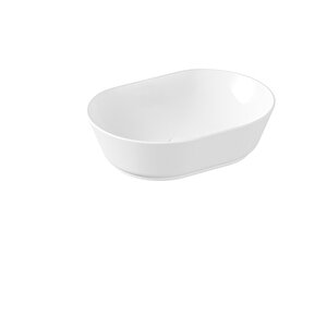 Vitra Geo 7427b003-0016 Oval Çanak Lavabo, Beyaz