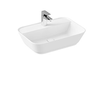 Vitra Geo 7426b003-0041 Dikdörtgen Çanak Lavabo, Beyaz