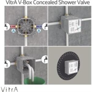 Vitra Origin A42263 V Box Sıva Altı Grubu