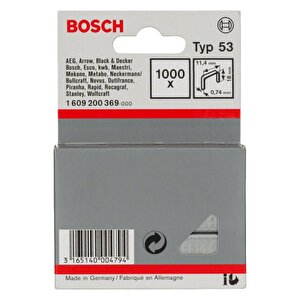 Bosch Zımba Teli Tip53 18mm 1000 Adet 1609200369