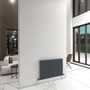 Angers Alüminyum Radyatör 60x99,5cm Kumlu Antrasit