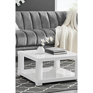 Parlak Beyaz Kendinden Yapışkanlı Kaplama Folyosu 100 Cm X 8 Mt