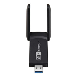 Wifi5 Ac1300mbps 2.4g+5g Wifi Dongle Usb 3.0 Adaptör
