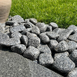 Granit Taş 2-4cm Dolomit Taşı Bahçe Süs Akvaryum Taşı Dere Çakıl Taşı 15 Kg