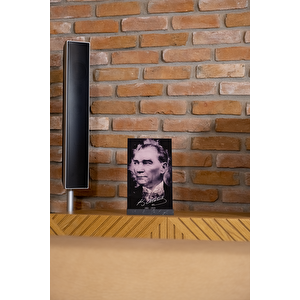 Atatürk Tablo Masaüstü Ev Ofis Dekor