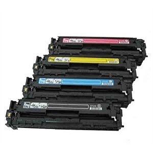 Hementoner Hp Color Laserjet Pro Mfp M251n 4 Renk Renkli Muadil Toner. 4 Lü Ekonomik Paket