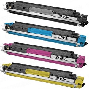 Hementoner Hp Laserjet Pro Mfp M176n 4 Renk Renkli Muadil Toner. 4 Lü Ekonomik Paket