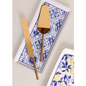 Goldy Pasta Servis Takımı 2 Parça