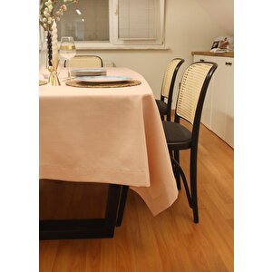 Dikdörtgen Masa Örtüsü Pudra 150x230 Cm