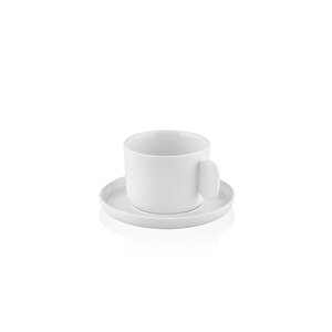 The Mia Cotta Limoges Kahve Fincanı Beyaz 100 Ml
