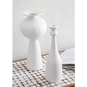 Pure Dekoratif Mumluk 11x11x35 Cm