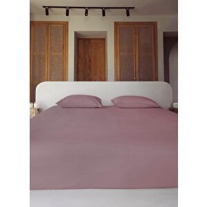 Cotta Old Rose Çift Kişilik Çarşaf 260x240 Cm