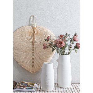 The Mia Pure Dekoratif Vazo 19x18x40 Cm