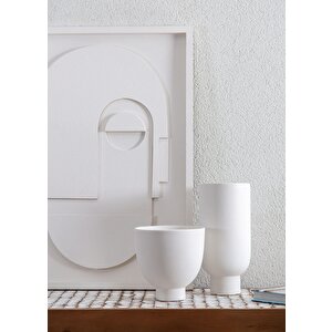 Pure Dekoratif Vazo 13x13x29 Cm