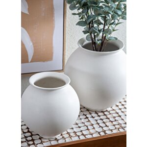 Pure Dekoratif Vazo 33x33x33 Cm