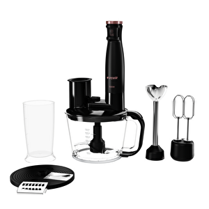Rhb 6050 S Resital Siyah 1500 W Blender Seti