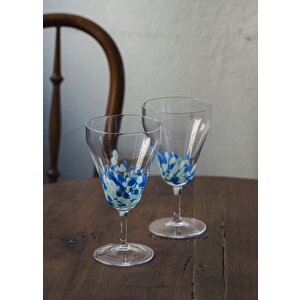 El Boyaması Şarap Kadehi 300 Ml