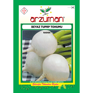 Beyaz Turp Tohumu 10 Gr Takri̇bi̇ 900 Adet Tohum