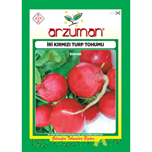 İri̇ Kirmizi Turp Tohumu 25 Gr Ort 2250 Ad Tohum
