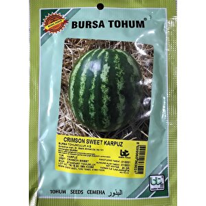Karpuz Tohumu Cri̇mson Sweet (25 Gr Ort 250 Tohum)