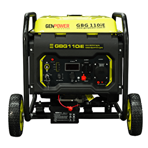 Genpower Marka Gbg 110 Ie Model 11 Kva, Benzinli, Marşlı, Tekerlekli, Monofaze( 230 Volt) Inverter Jeneratör