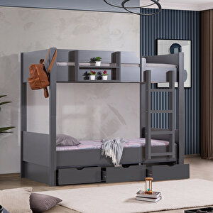 Ranza, Asya Ayrılabilir Çekmeceli Ranza + 2 Comfort Yatak