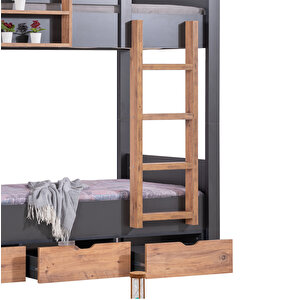 Ranza, Asya Ayrılabilir Çekmeceli Ranza + 2 Comfort Yatak