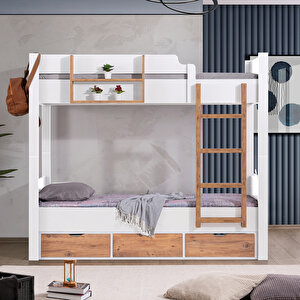 Ranza, Asya Ayrılabilir Çekmeceli Ranza + 2 Comfort Yatak