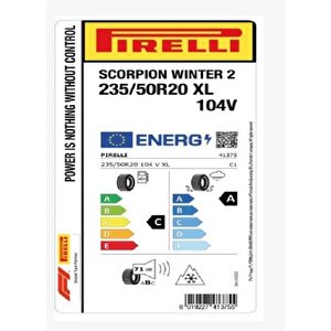 235/50 R20 104v Xl Scorpion Winter 2 Oto Kış Lastiği (üretim: 2023, 16.hafta)