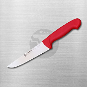 TRABISA  Kasap Bıçağı Kırmızı Saplı