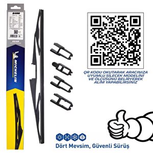 Rainforce™ Mcr400 40cm 1 Adet Universal Telli Hibrit Arka Silecek
