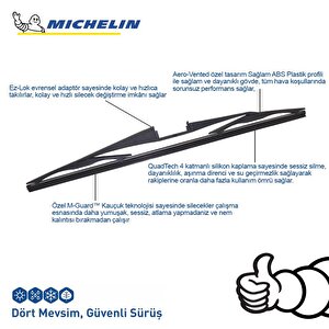 Michelin Rainforce™ Mcr300 30cm 1 Adet Universal Telli Hibrit Arka Silecek