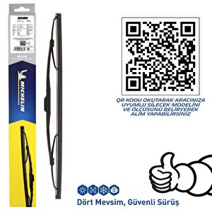 Michelin Rainforce™ Mcr280 28cm 1 Adet Universal Telli Arka Silecek