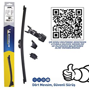 Michelin Easyclip™ Mcr430 43cm 1 Adet Universal Muz Tipi Arka Silecek