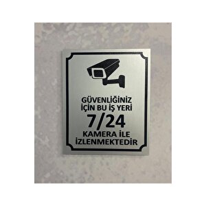 Güvenlik Kamerası Uyarı Levhası