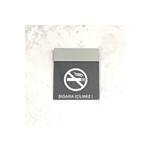 Klasik Seri Sigara Içilmez Uyarı Tabelası
