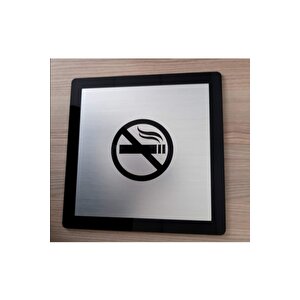 Dekoratif Yönlendirme Tabelası Sigara İçilmez Levhası