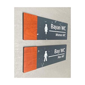 Wooden Serisi Wc Yönlendirme Seti