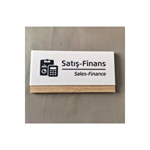 Klasik Mdf Serisi Satış-finans Kapı İsimliği