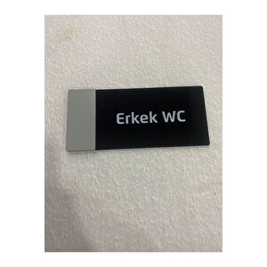 Modern Tasarım Pleksi Wc Tabelası