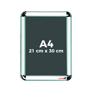 A4 Çerçeve - Rondo A4 Afiş Çerçevesi - Açılır Kapanır Aluminyum Çerçeve