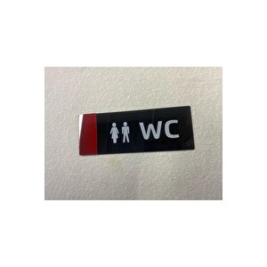 Red Line Serisi Wc Yönlendirme Tabelası